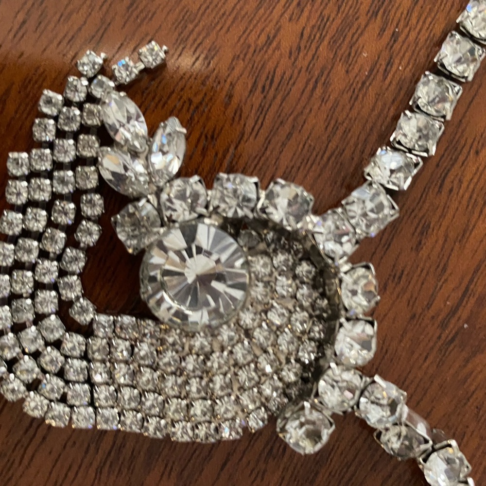 Vintage Rhinestone Necklace